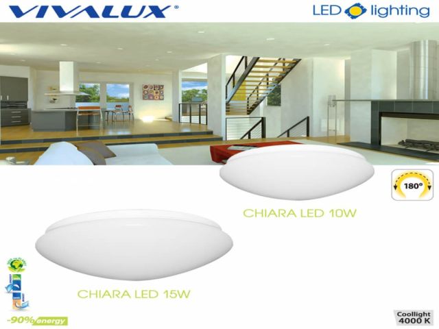 CHIARA LED – елегантна и стилна LED плафониера VIVALUX