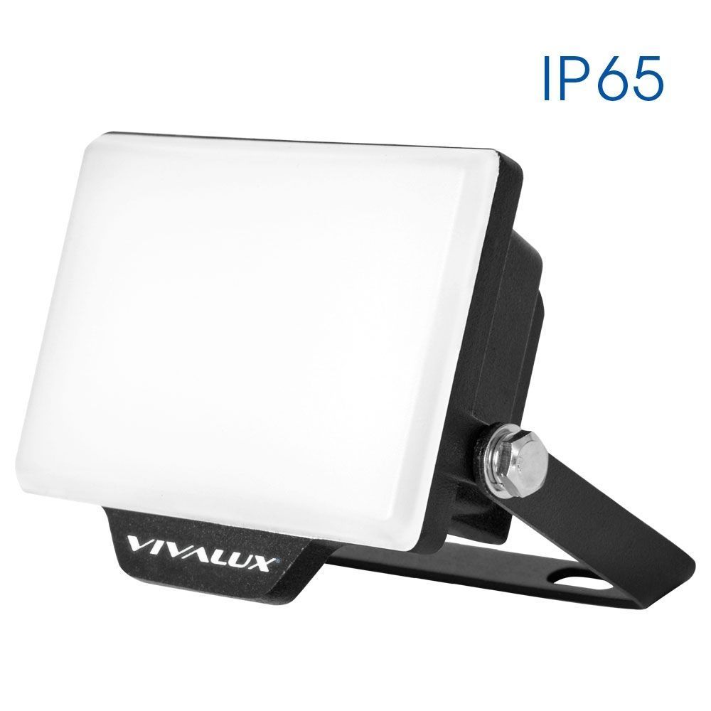 LED прожектор RICH LED ∙ 10W ∙ черен ∙ 6400K