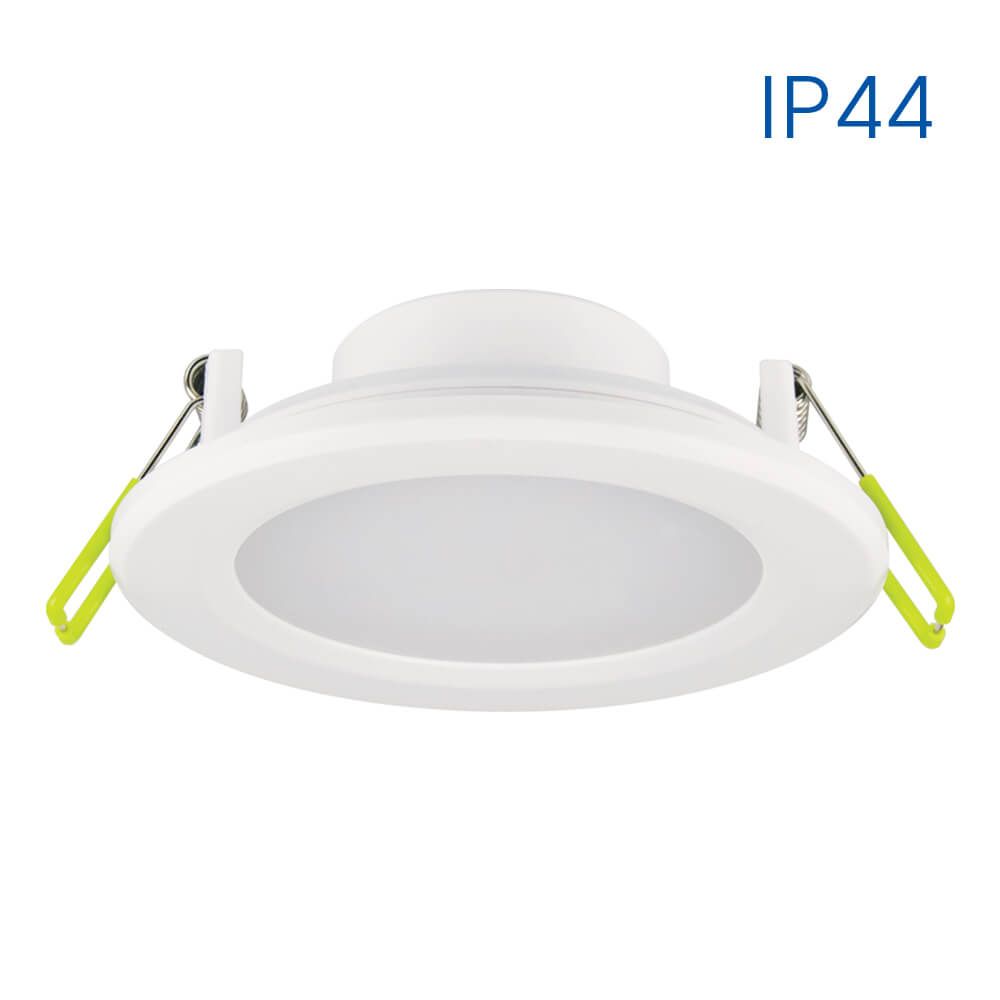 Влагозащитена LED луна за вграждане PUNTO LED ∙ 6W ∙ бял ∙ 3000K