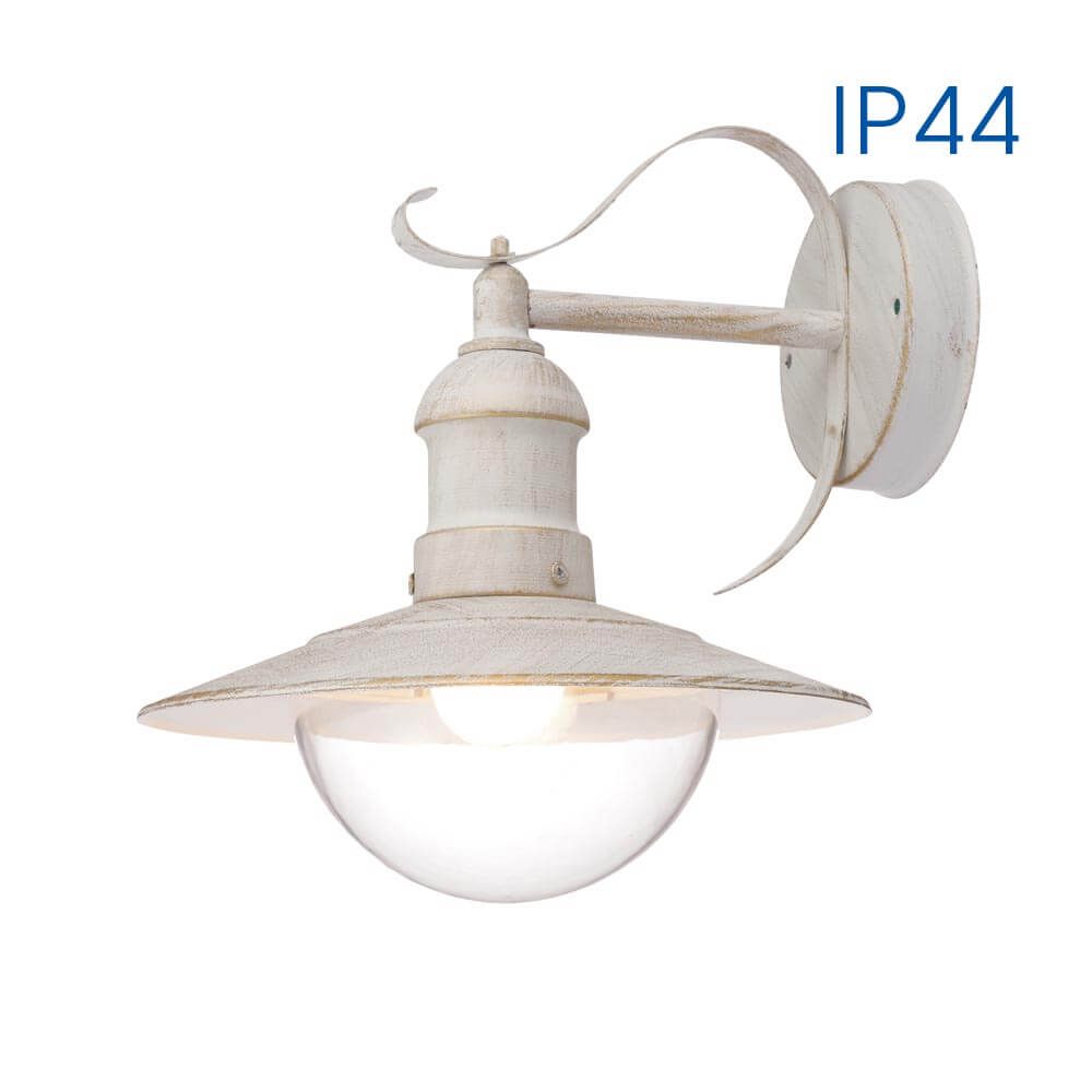 Градински фенер RIVIERA ∙ WD010 ∙ бял ∙ IP44